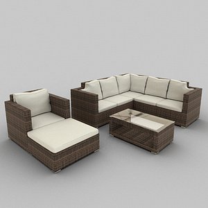 Rattan Seat Set 36