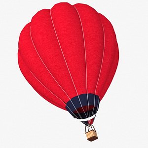 hot air balloon 3d max