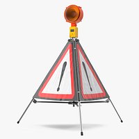 Foldable Traffic Warning Sign Other Danger Ahead