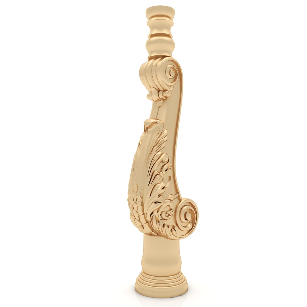 Architectural Column Decor 3D Model - TurboSquid 1165652