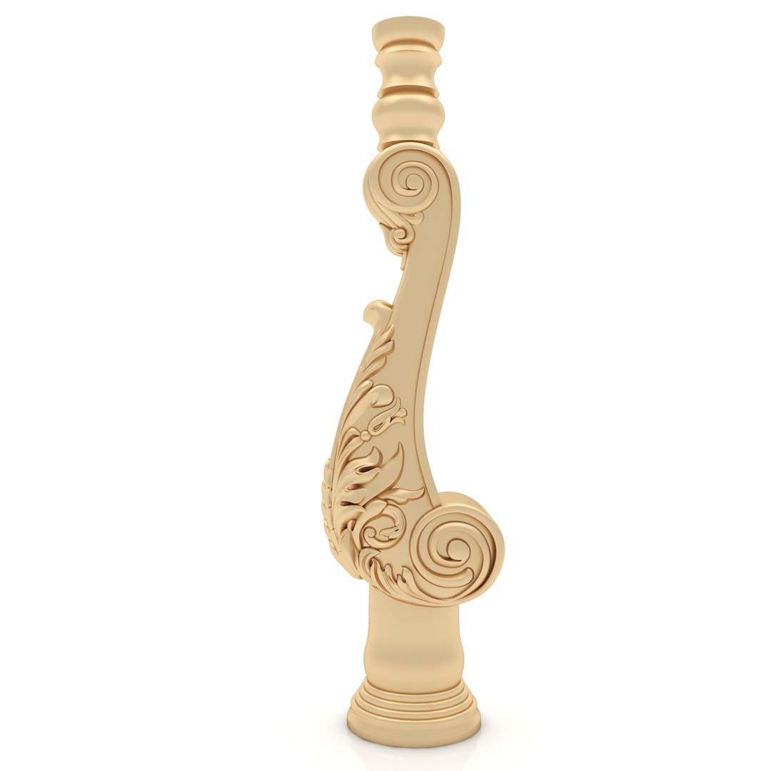 Architectural Column Decor 3D Model - TurboSquid 1165652