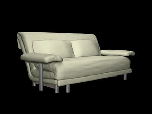 futon 3d max