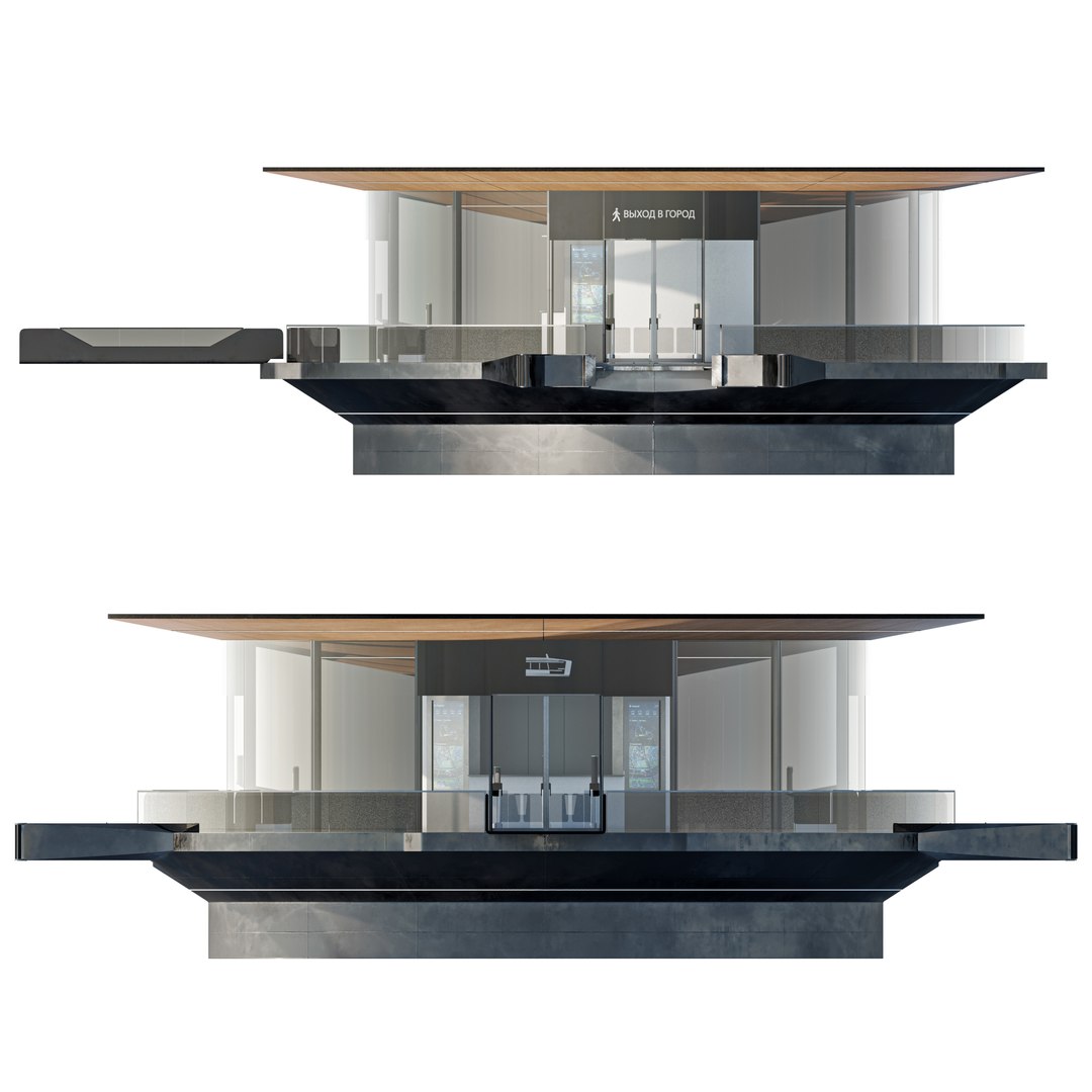 3D Floating Berth Model - TurboSquid 2348284