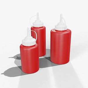 catchup bottle 3D model