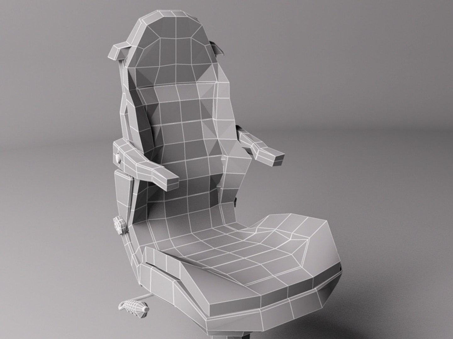 office chair 3d obj