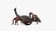 Hunting Scorpion  Animated Rigged 3D model