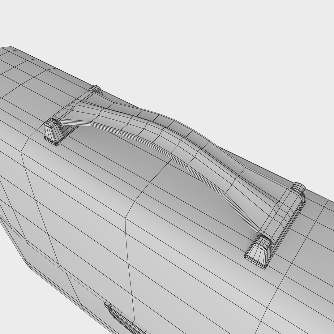 Briefcase Case 3d Model