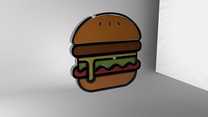 3D Hamburger