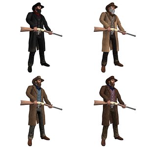 Cowboys OO Rigged Pack