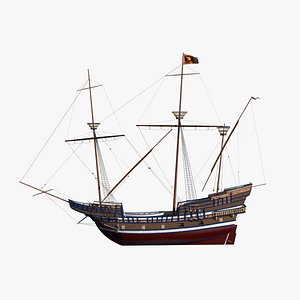 3D war ship venice
