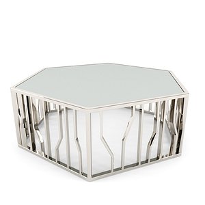 reflections shaped cocktail table 3d 3ds