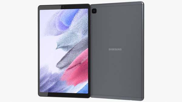 3D Samsung Galaxy Tab A7 Lite Silver and Gray - TurboSquid 1740384
