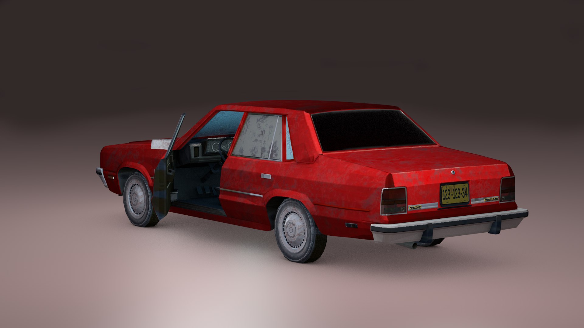 3D Antique Car - TurboSquid 1977303