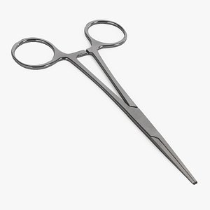 Halsted Mosquito Hemostatic Forceps 3D model