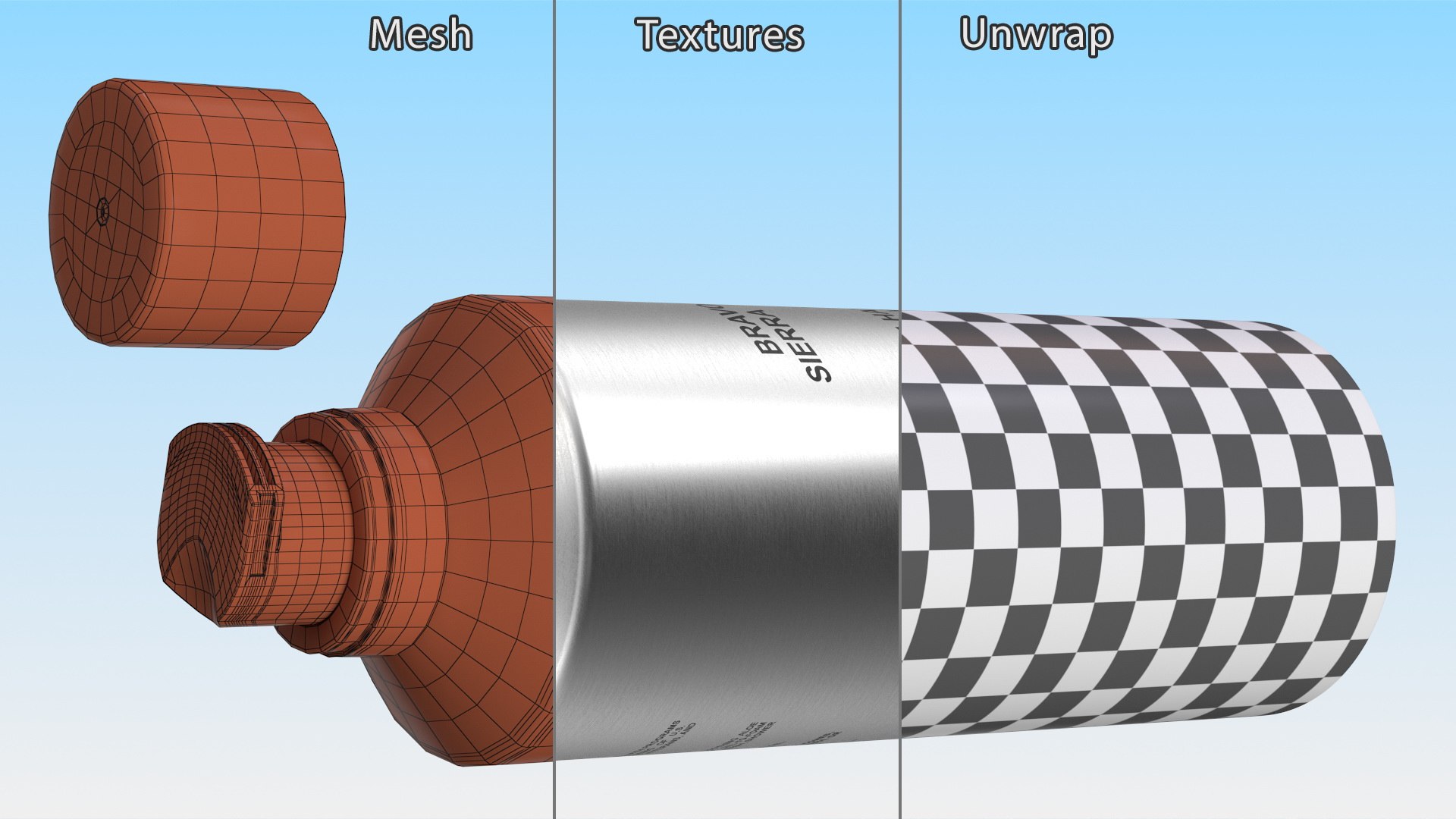 Bravo Sierra Hair and Body Cosmetics Bottle 3D https://p.turbosquid.com/ts-thumb/HO/Cfo8Iy/jZ/bravosierrahairandbodycosmeticsbottlemb3dmodel014/jpg/1660345511/1920x1080/fit_q87/aa9091f757e64b1da75ace9726a656d7120c8719/bravosierrahairandbodycosmeticsbottlemb3dmodel014.jpg