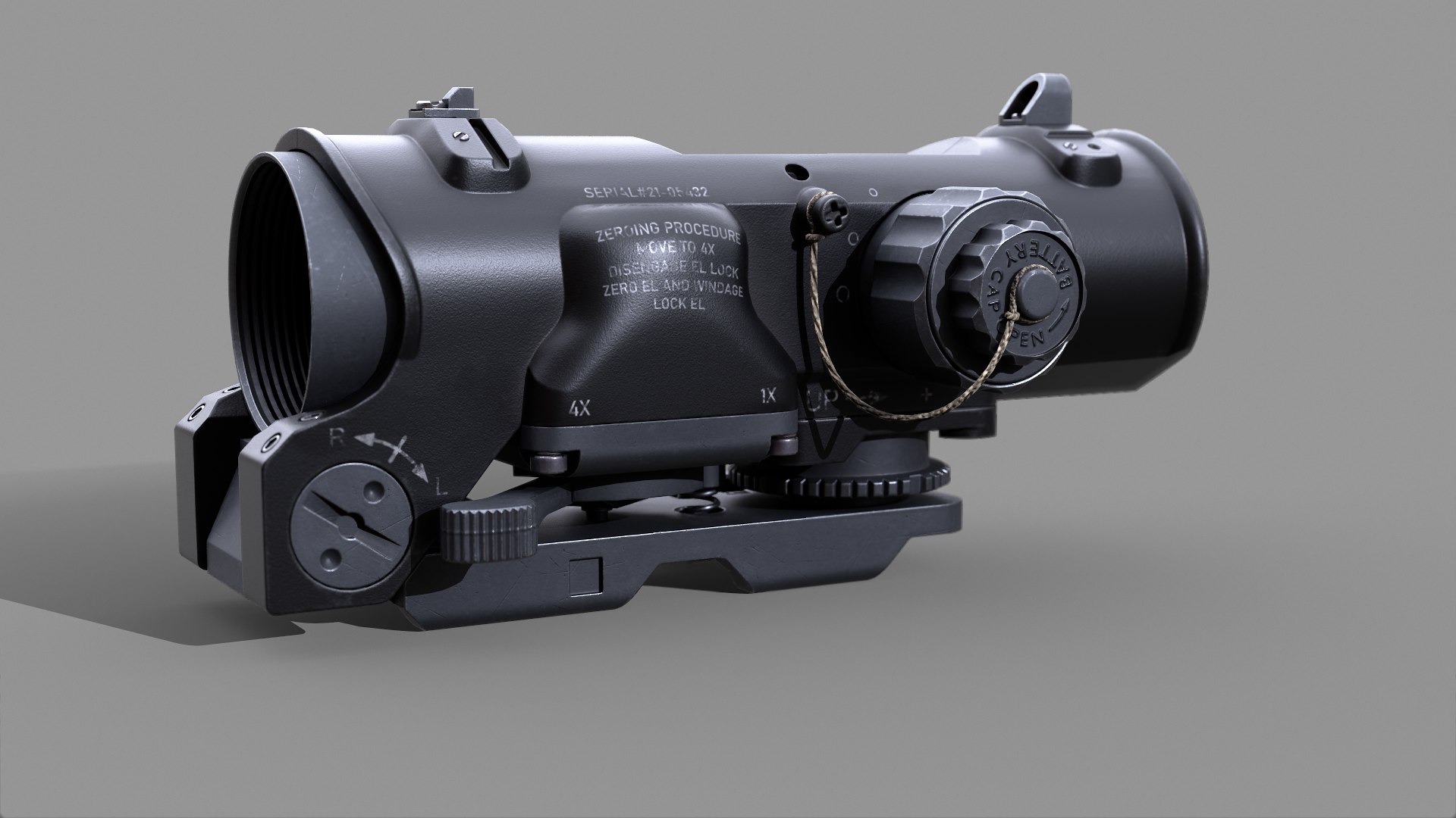 Elcan Spectre Sight 3D Model - TurboSquid 2117375