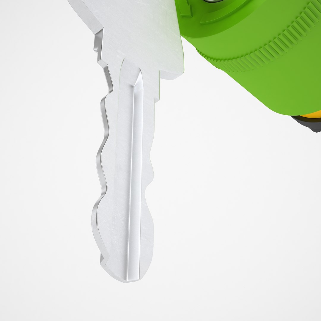 Emergency Stop Key 3D - TurboSquid 1250947