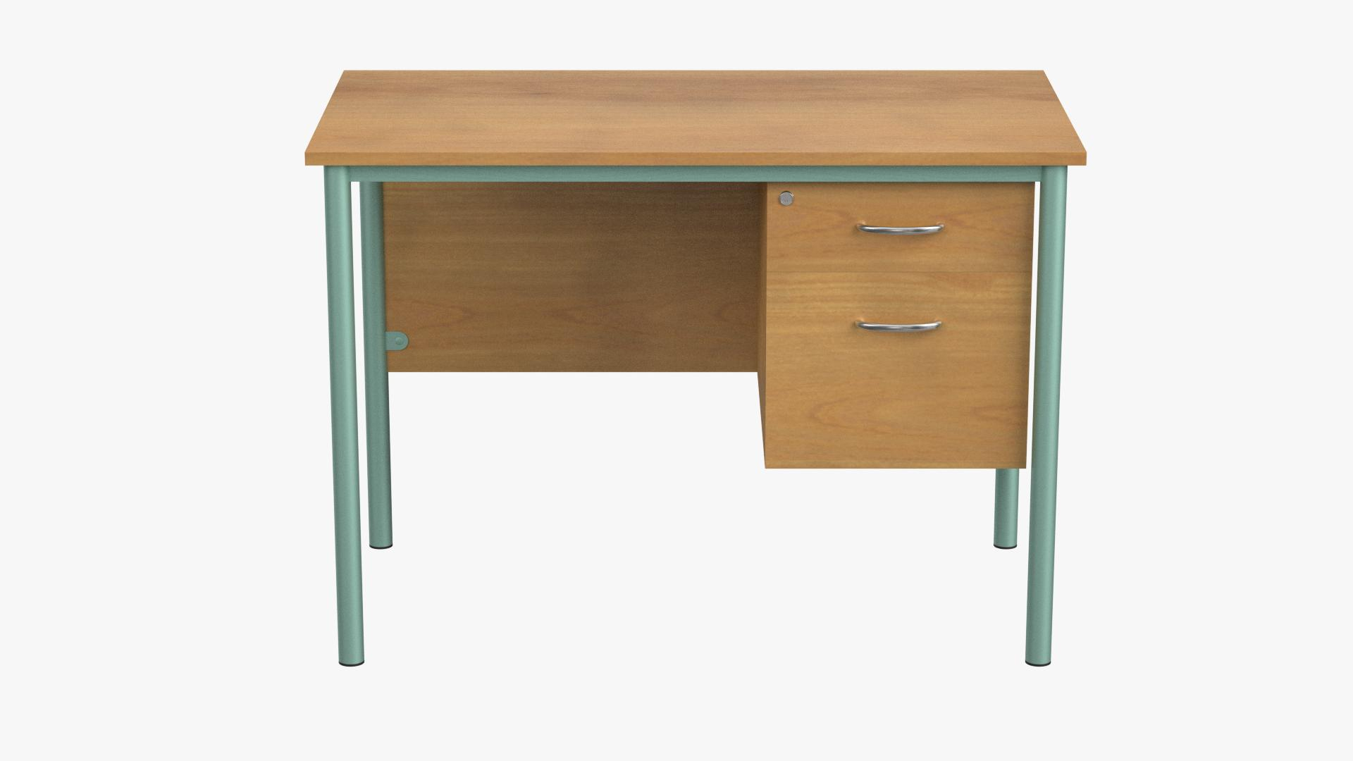 3D Model Teacher Desk 1 TurboSquid 1927909