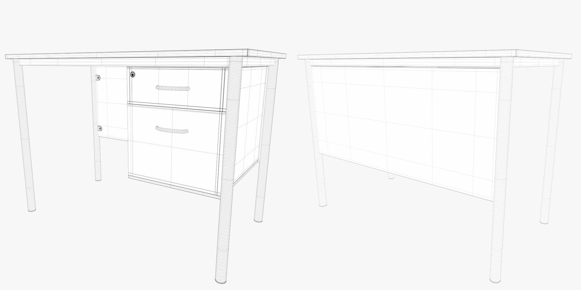 3D Model Teacher Desk 1 - TurboSquid 1927909
