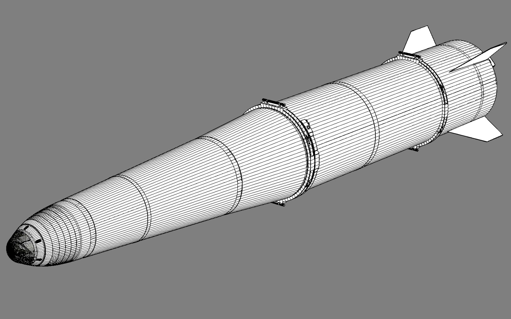 3ds Iskander 9m723-1 Missile