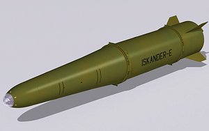 3ds iskander 9m723-1 missile