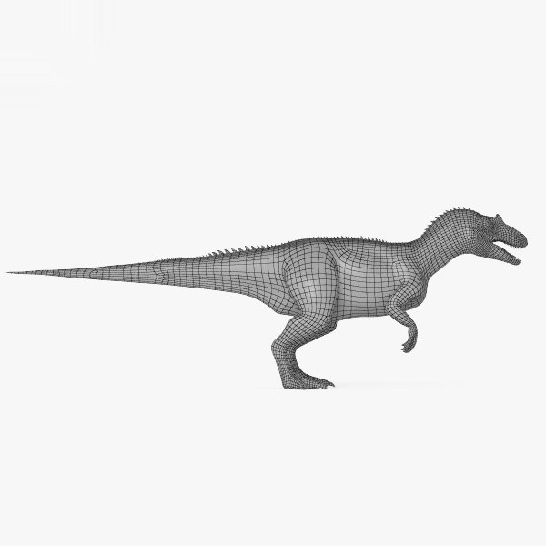 アロサウルスHD3Dモデル - TurboSquid 1449854
