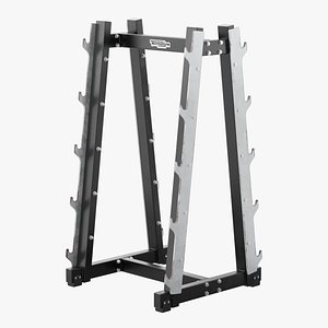 Technogym Barbell Rack Pure 3D model