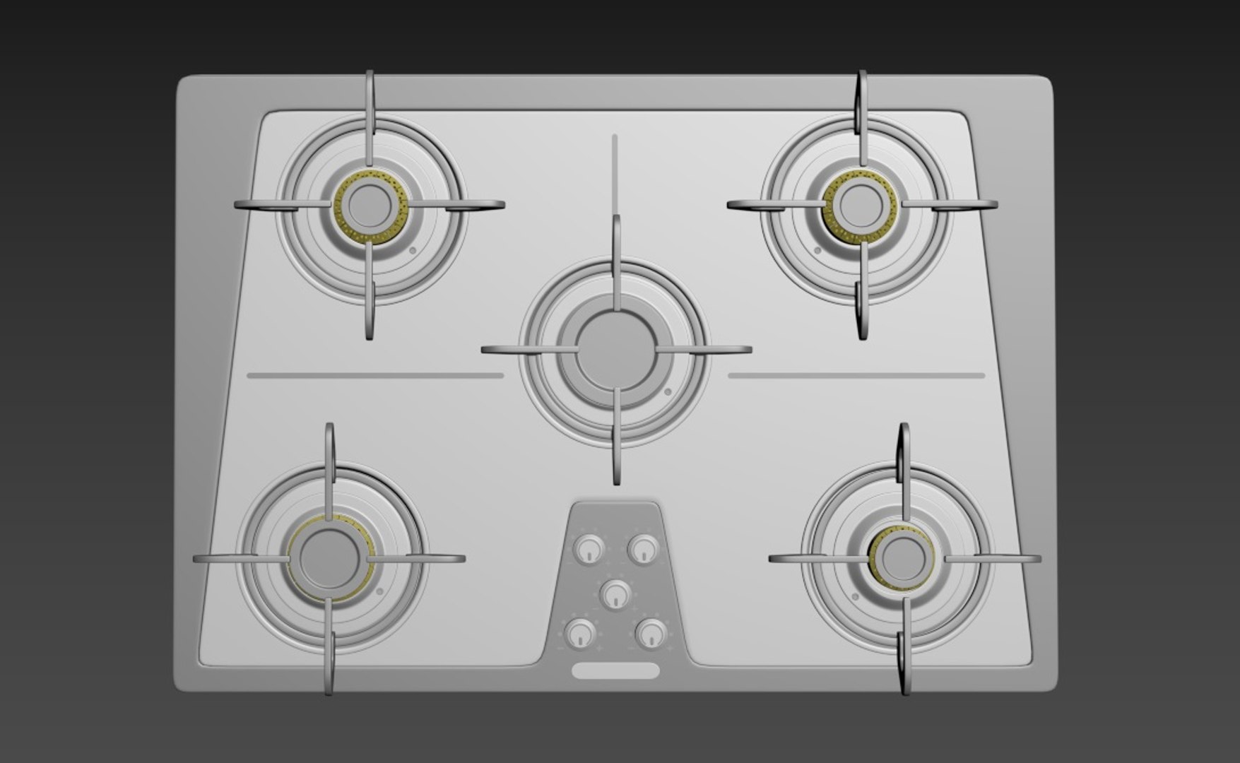 3D COOKTOP Model - TurboSquid 1963162