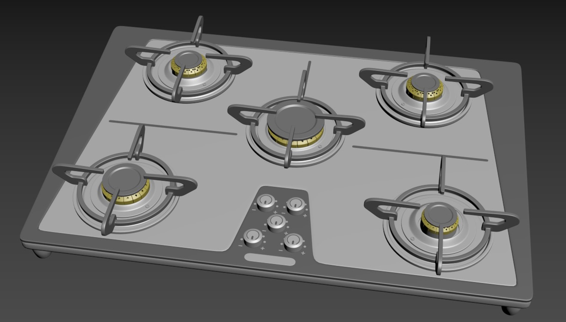 3D COOKTOP Model - TurboSquid 1963162