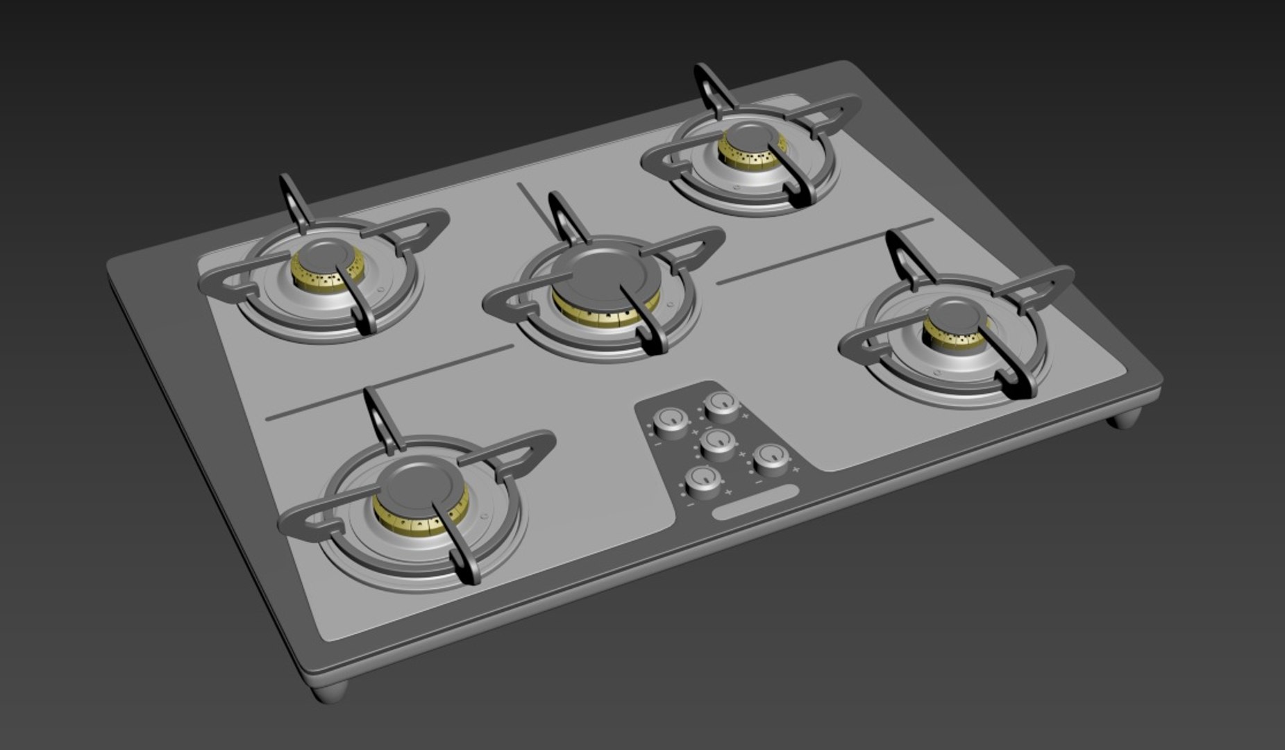 3D COOKTOP Model - TurboSquid 1963162