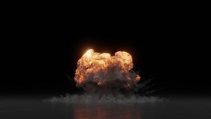 High Resolution 3D Explosion