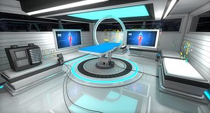 Sci Fi Medical Laboratory