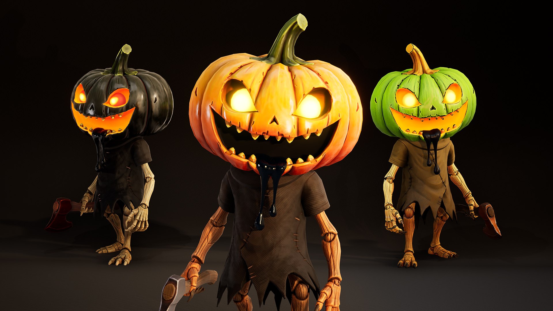 Stylized Pumpkin Horror Character Pack 3D https://p.turbosquid.com/ts-thumb/HO/hV2DZM/dH/03/jpg/1774607179/1920x1080/fit_q87/d1360d0d14972de2723b12e224d326de407cf4c6/03.jpg