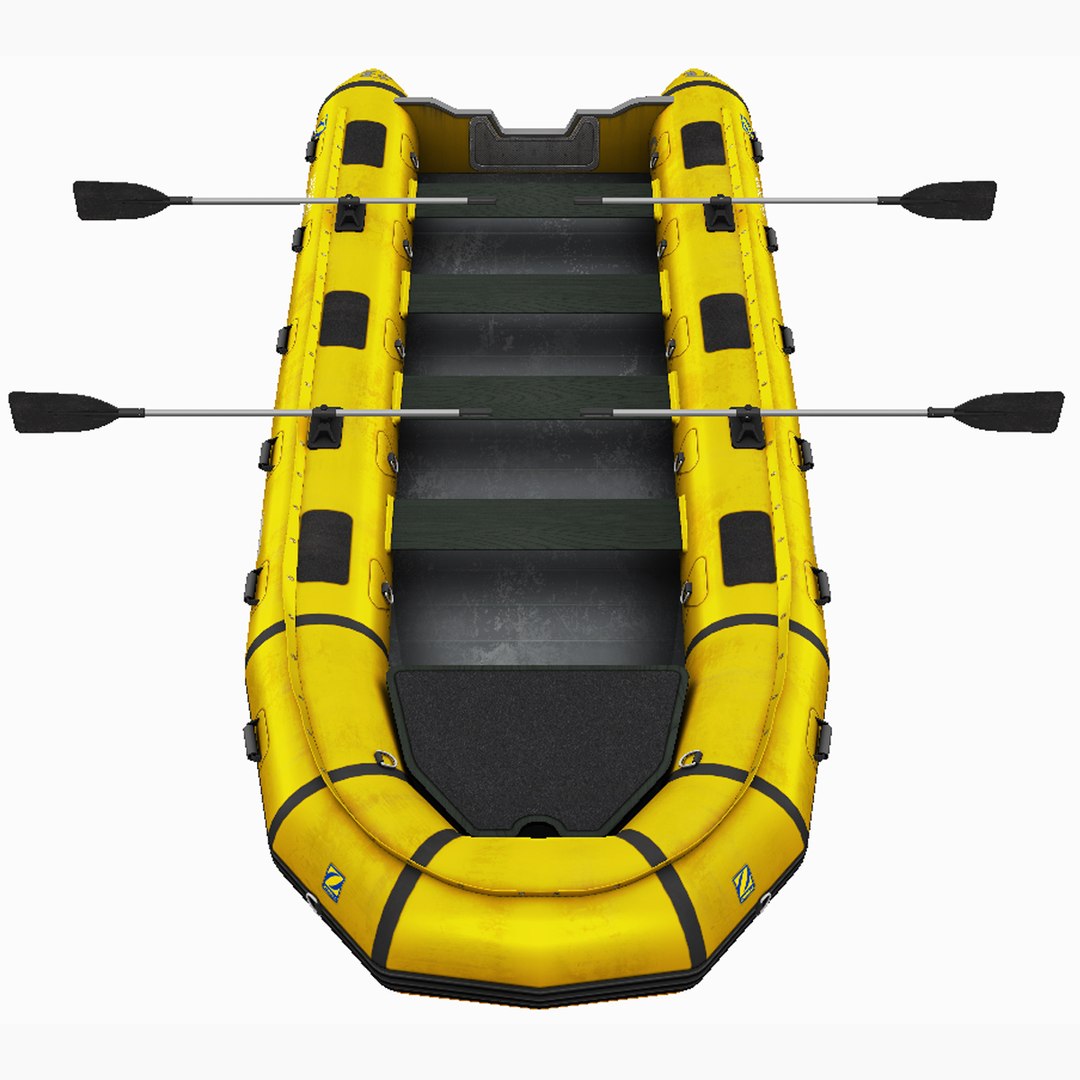 3D Inflatable Zodiac Boat Model TurboSquid 1219982