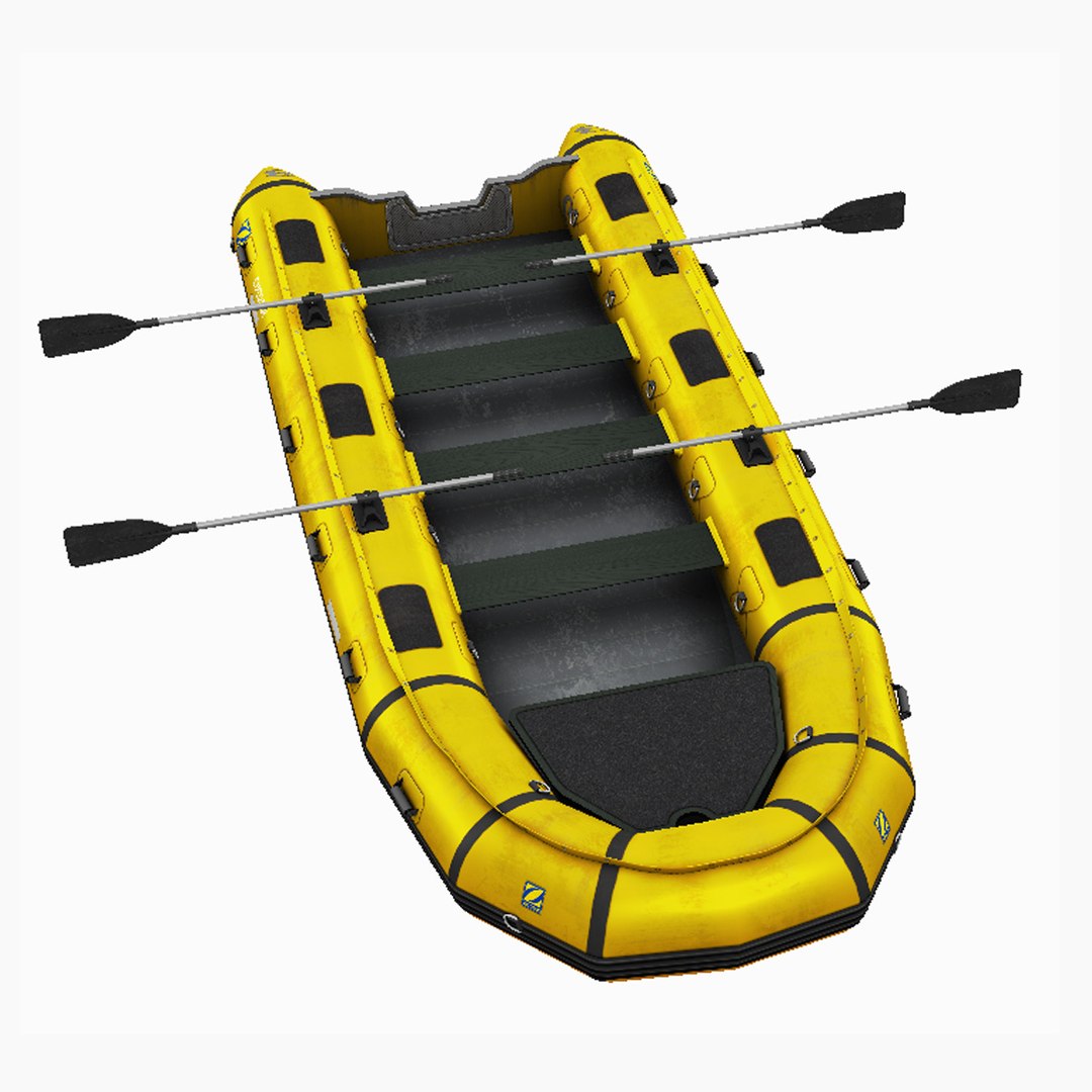 3D Inflatable Zodiac Boat Model TurboSquid 1219982