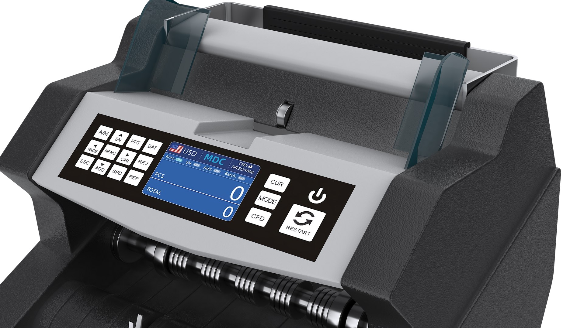 Banknote Counter 3D Model - TurboSquid 2282435