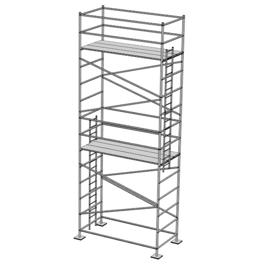 3dsmax 16 scaffoldings