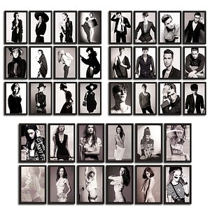 3D pictures set 12 66 model