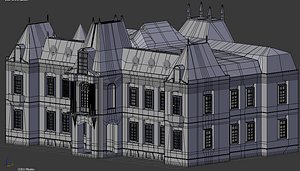 castle art museum 3D model