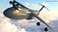 Lockheed C-5M Super Galaxy with Extended Landing Gear Gray with Interior 3D