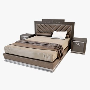 Bed & Bedside Tables - Florence Collection