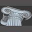 Ionic corner column