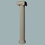 Ionic corner column