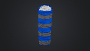3D SleepingBag model