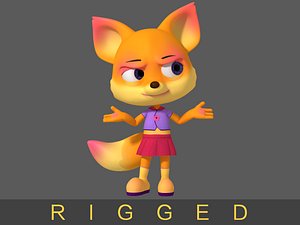 Cartoon fox