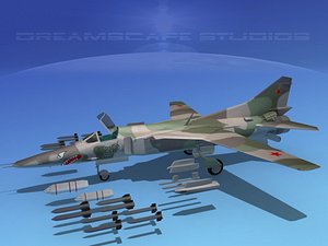 3d model mig 27 mig-27