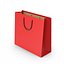 3D Red Shopping Bags Collection