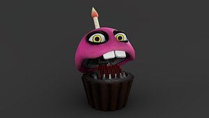 The Cupcake Five Nights at Freddys Rig 3D model
