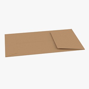 Rectangular Brown Envelope