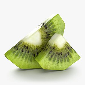 Peeled Kiwi Quarter Half